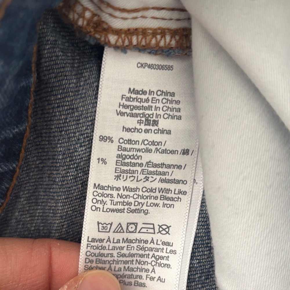 Madewell Blue Denim Shorts - Picture 5 of 5